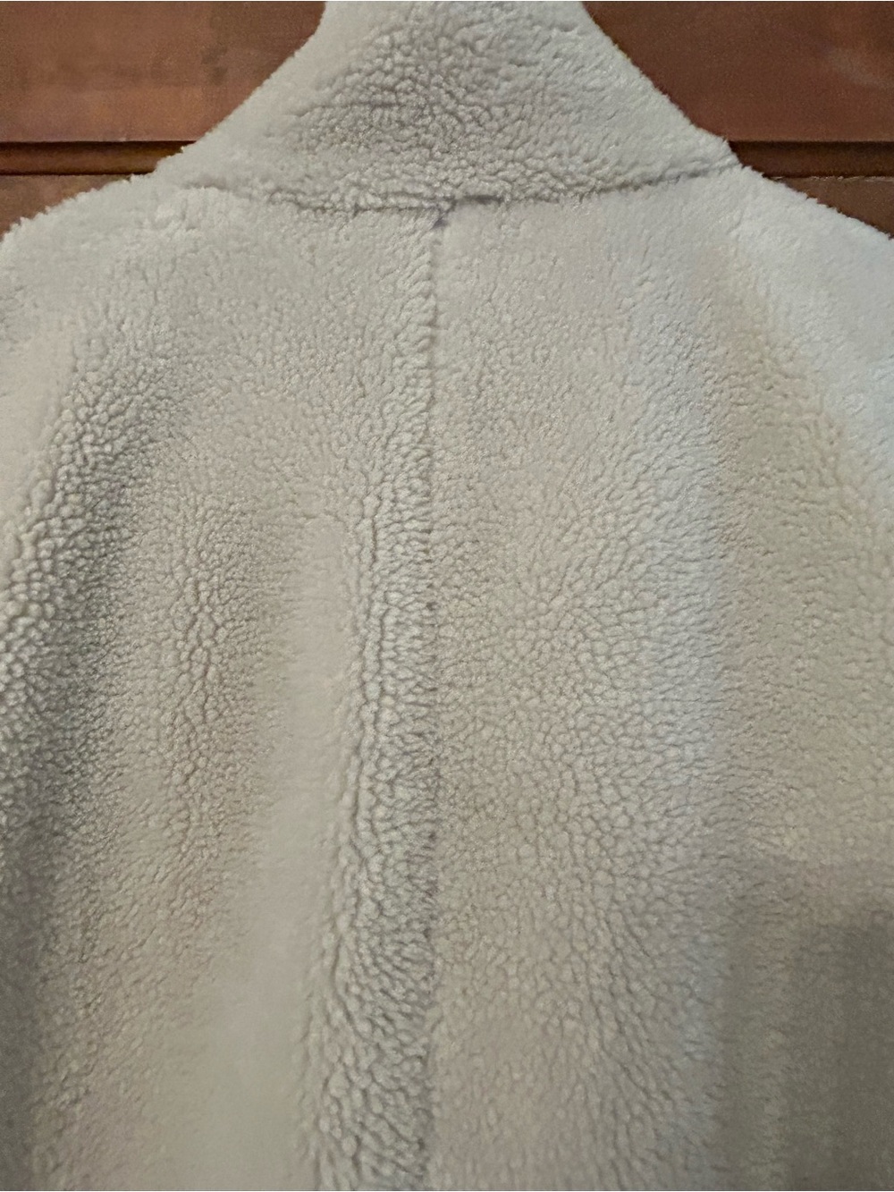 GAP Cream Plush Teddy Coat - Picture 5 of 5